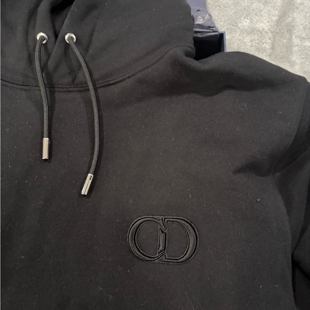 Dior Black Logo Hoodie